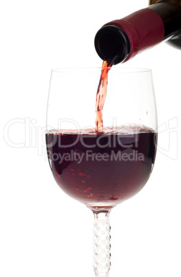 Pouring wine