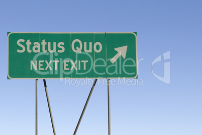 status quo - Next Exit Road
