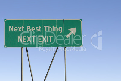 next best thing - Next Exit Road