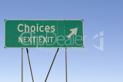 Choices - Next Exit Road