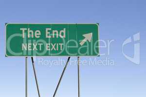 the end - Next Exit Road