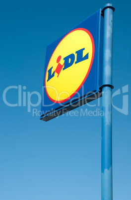 Lidl sign