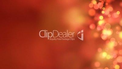 loopable abstract background red bokeh circles