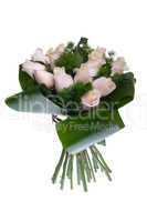 Pink roses bouquet