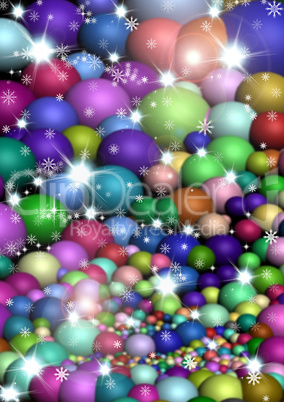 colorful holiday lights background