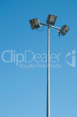 Stadium lights pole