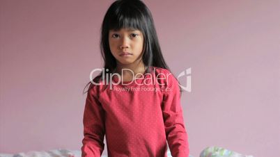 Stop Bullying - Sad Little Girl