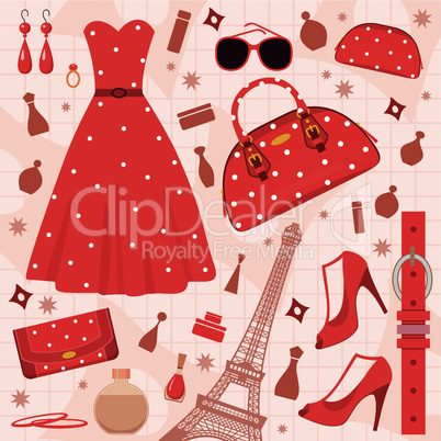 Paris fashion set