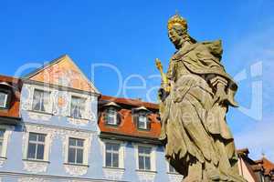 Bamberg Kaiserin Kunigunde Statue - Bamberg empress Kunigunde statue 05
