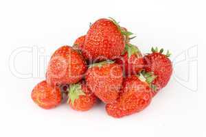 Heap of strawberries