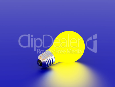 yellow bulb