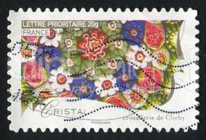 stamp printed by France