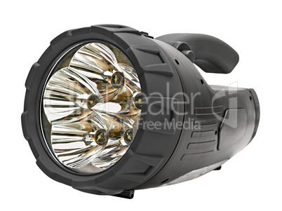 black plastic automotive LED lamp