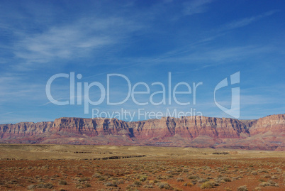 Vermillion Cliffs with Colorado Canyon near Page, Arizona