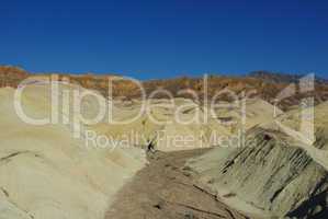 Coloured desert and mountains near Zabriskie Point, Death Valley National Park, California
