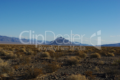 Desert and mountain ranges near Death Valley Junction, Nevada/California border