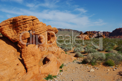 Colourful Valley of Fire, Nevada