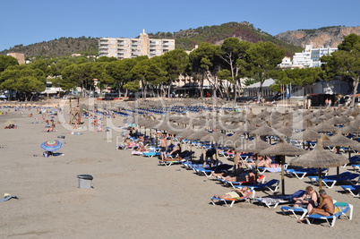 Tora-Strand bei Peguera, Mallorca
