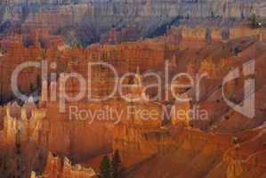 Rock towers, walls and canyons, Bryce Canyon National Park, Utah