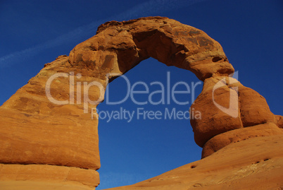 Powerful and gigantic Delicate Arch ,Arches National Park