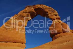 Powerful and gigantic Delicate Arch ,Arches National Park