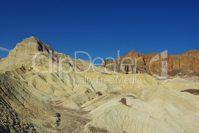 Colourful Death Valley mountains near Zabriskie Point, California