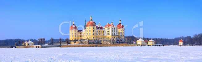 Moritzburg im Winter - Moritzburg Castle in winter 02