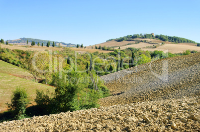 Toskana Huegel im Herbst - Tuscany hills in fall 08