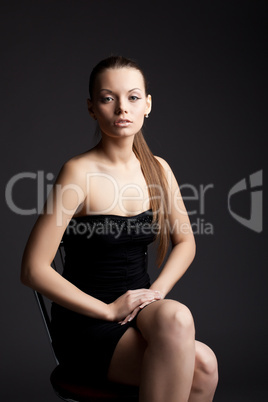 beauty business woman portrait smile to you