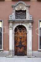 Ornate Door in Gdansk