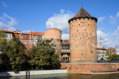 Gothic Tower in Gdansk