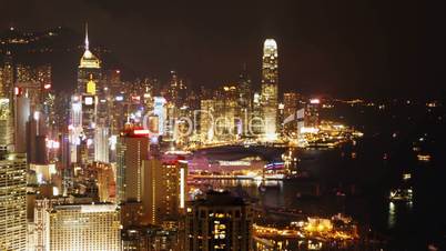 Hong Kong Island night scene 02