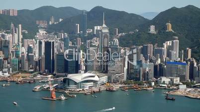 Hong Kong City skyline