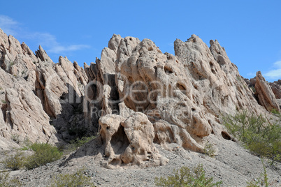 Quebrada de Cafayate, Sandsteinschlucht,  Argentinien