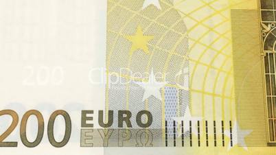Animated CGI 200 euros banknotes 2