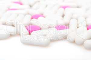 Pink Pills and White Capsule