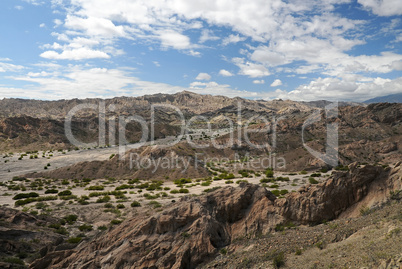 Quebrada de Cafayate, Sandsteinschlucht,  Argentinien