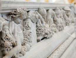 Carving in Library Congress in Washington DC