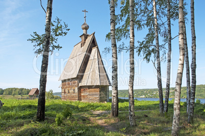 church of the christ resurrection in ples, russia