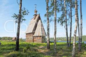 church of the christ resurrection in ples, russia