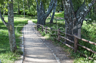 path in a park