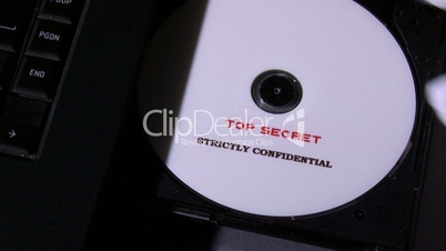 Top secret disc, strictly confidential