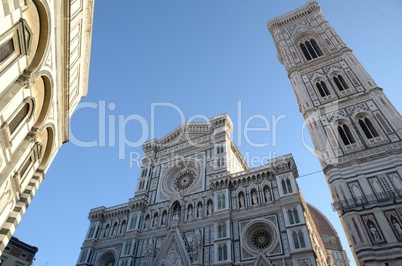 The Catheral the Florence and Giotto's bell tower