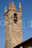 Bell tower in Monteriggioni