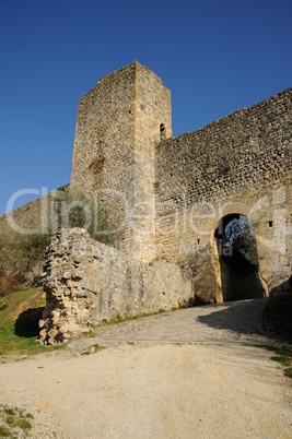 The walls of Monteriggioni