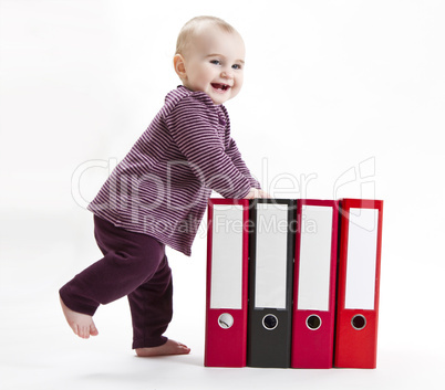 young child with ring file