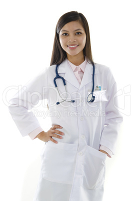 Asian female doctor