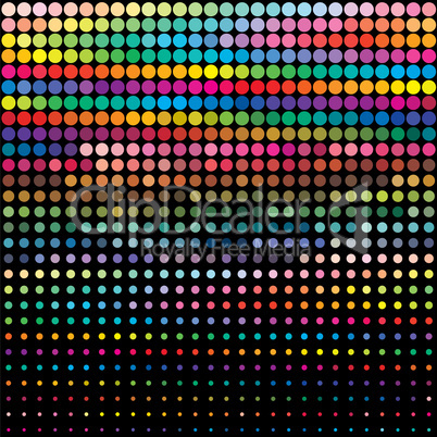 Color palette background