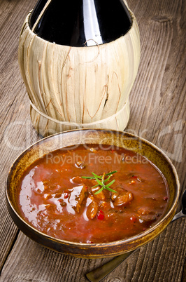 Goulash soup