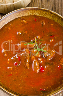 Goulash soup